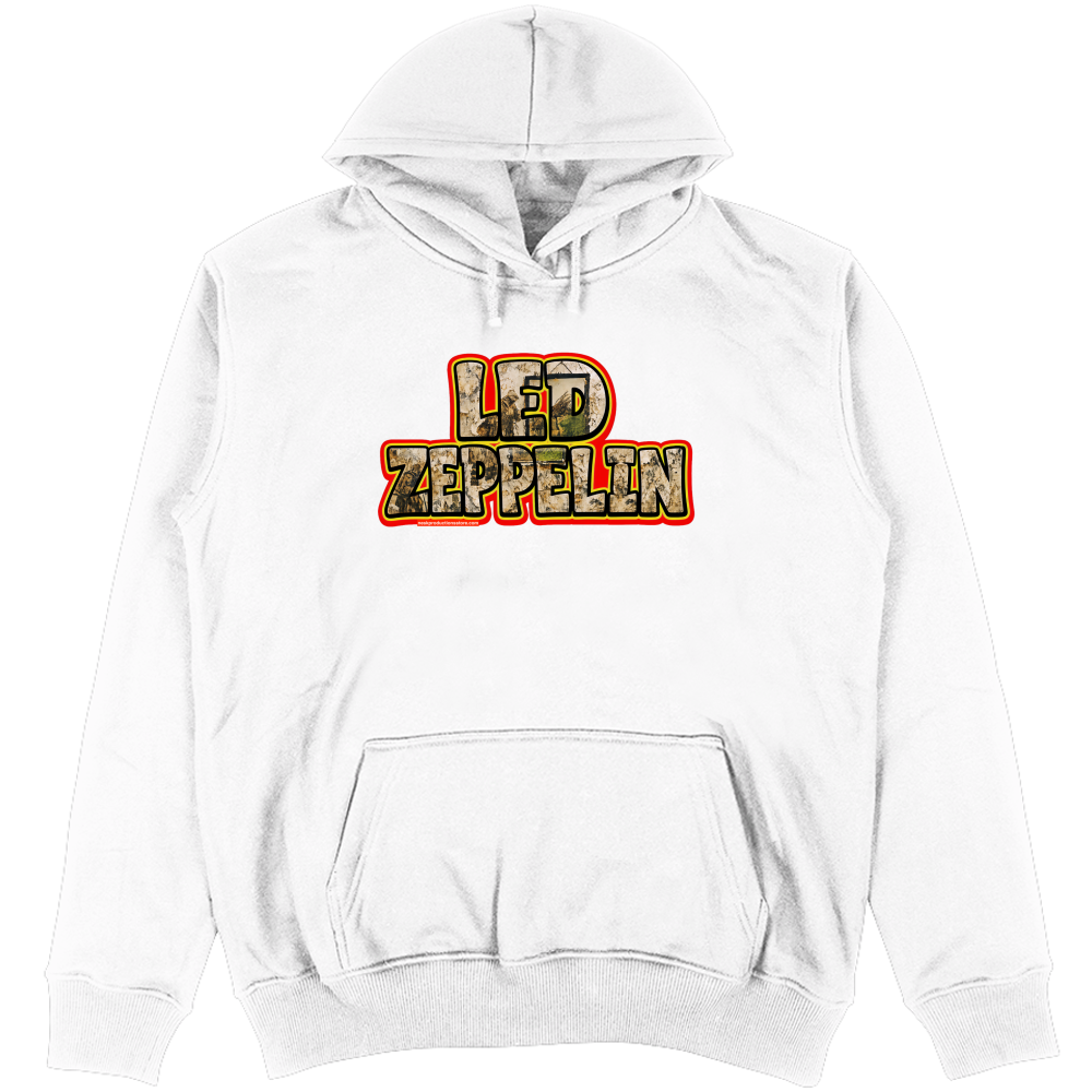 Felpa Unisex con Cappuccio linea Led Zeppelin  A