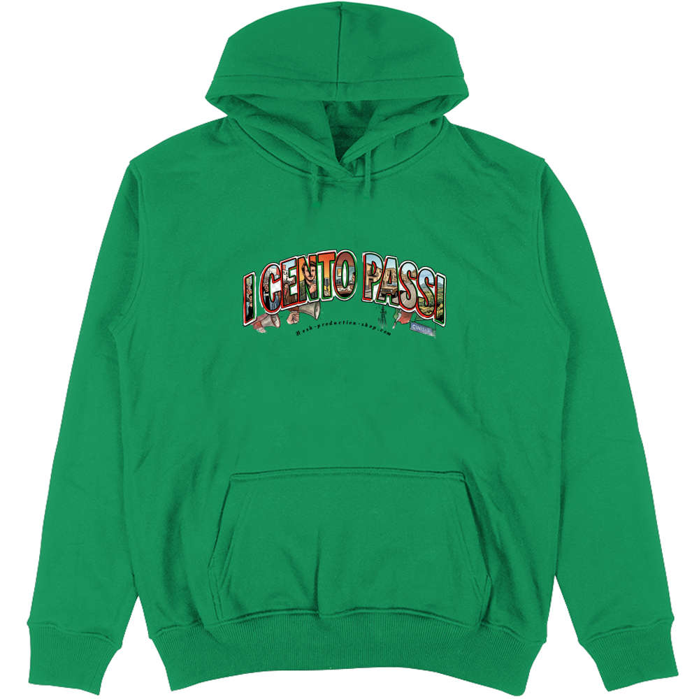 Felpa Unisex con Cappuccio linea cento passi