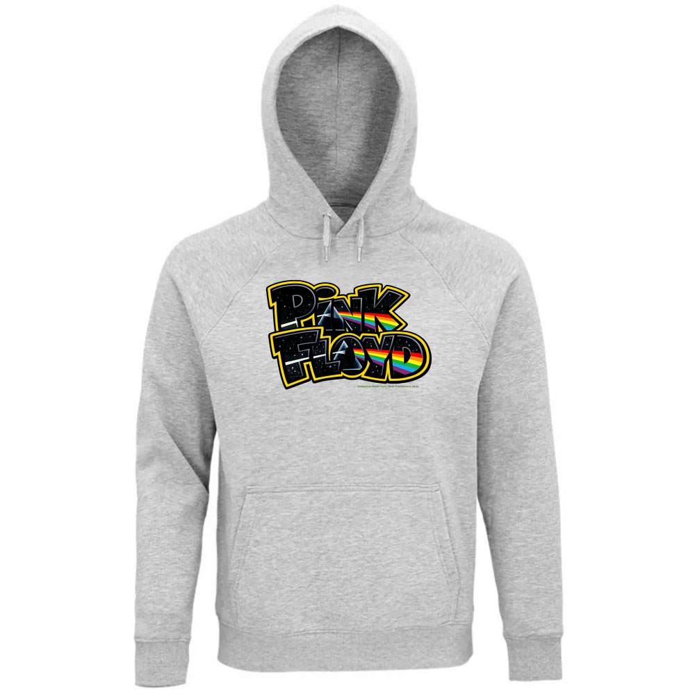 Felpa Organica Unisex Cappuccio linea Pink Floyd