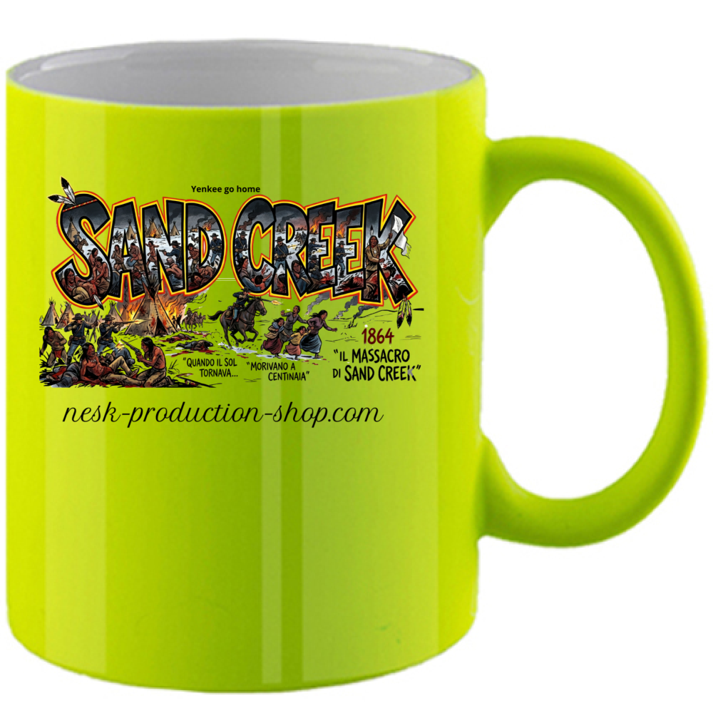 Tazza Fluo linea sand creek
