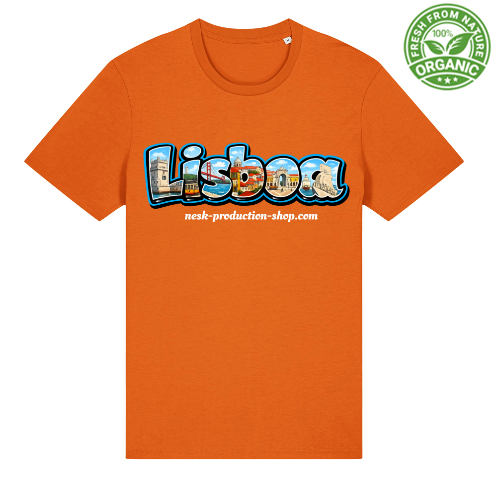 T-Shirt Unisex Organica linea lisboa
