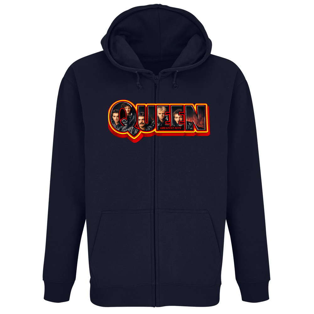Felpa Premium Cappuccio Zip linea queen