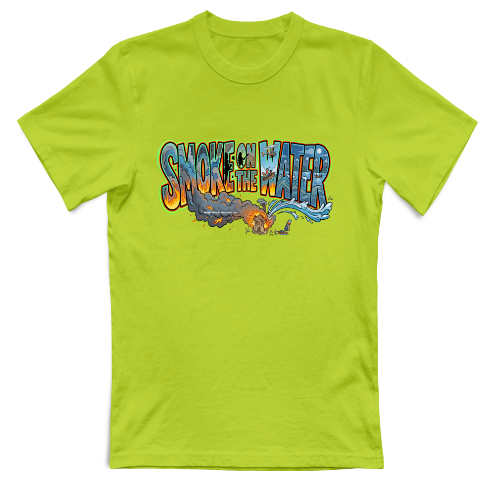 T-Shirt Unisex linea smoke on the water A