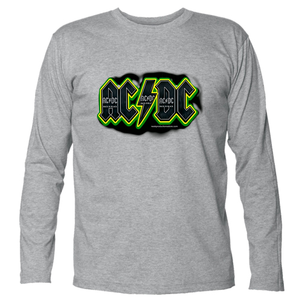 T-Shirt Unisex Manica Lunga linea AC/DC   A