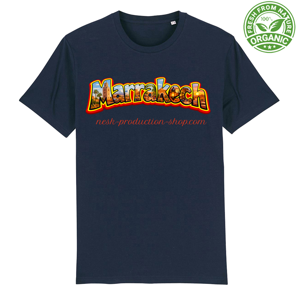T-Shirt Unisex Premium Organic linea marrakech