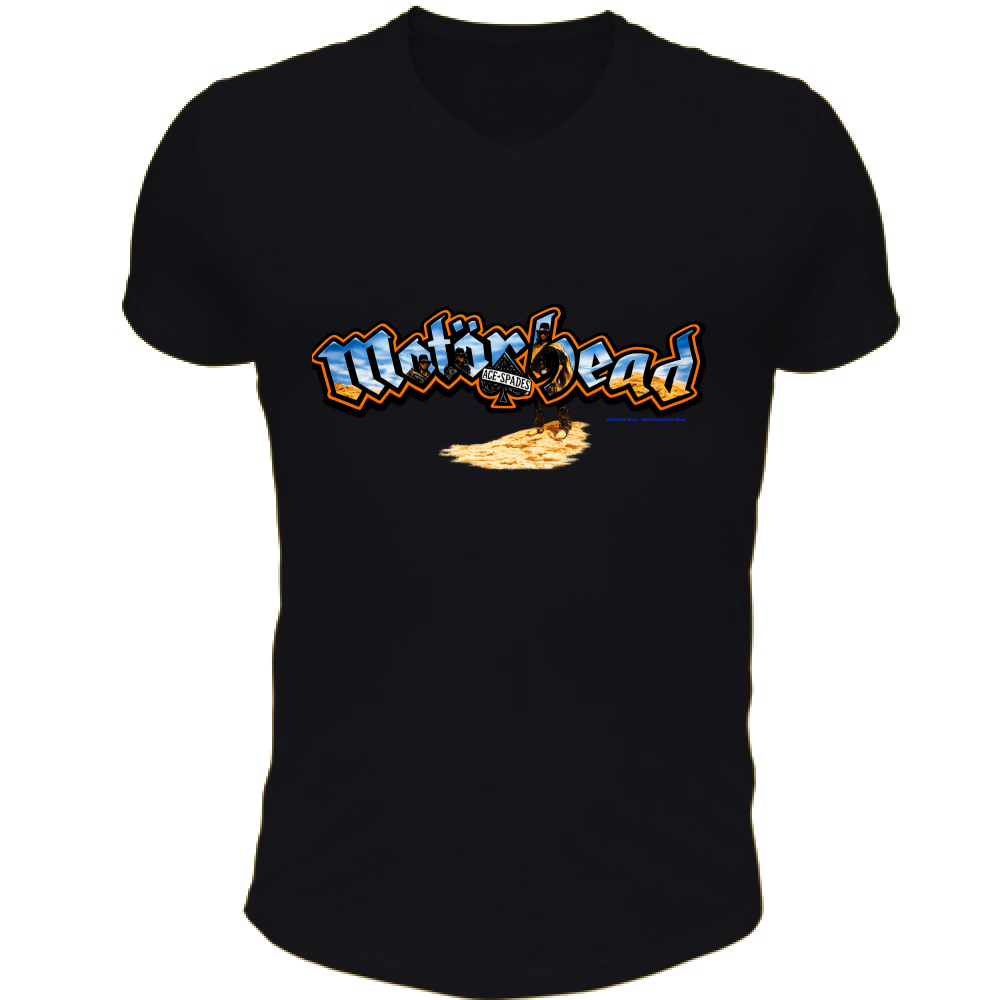T-Shirt Unisex Scollo V linea motorhead