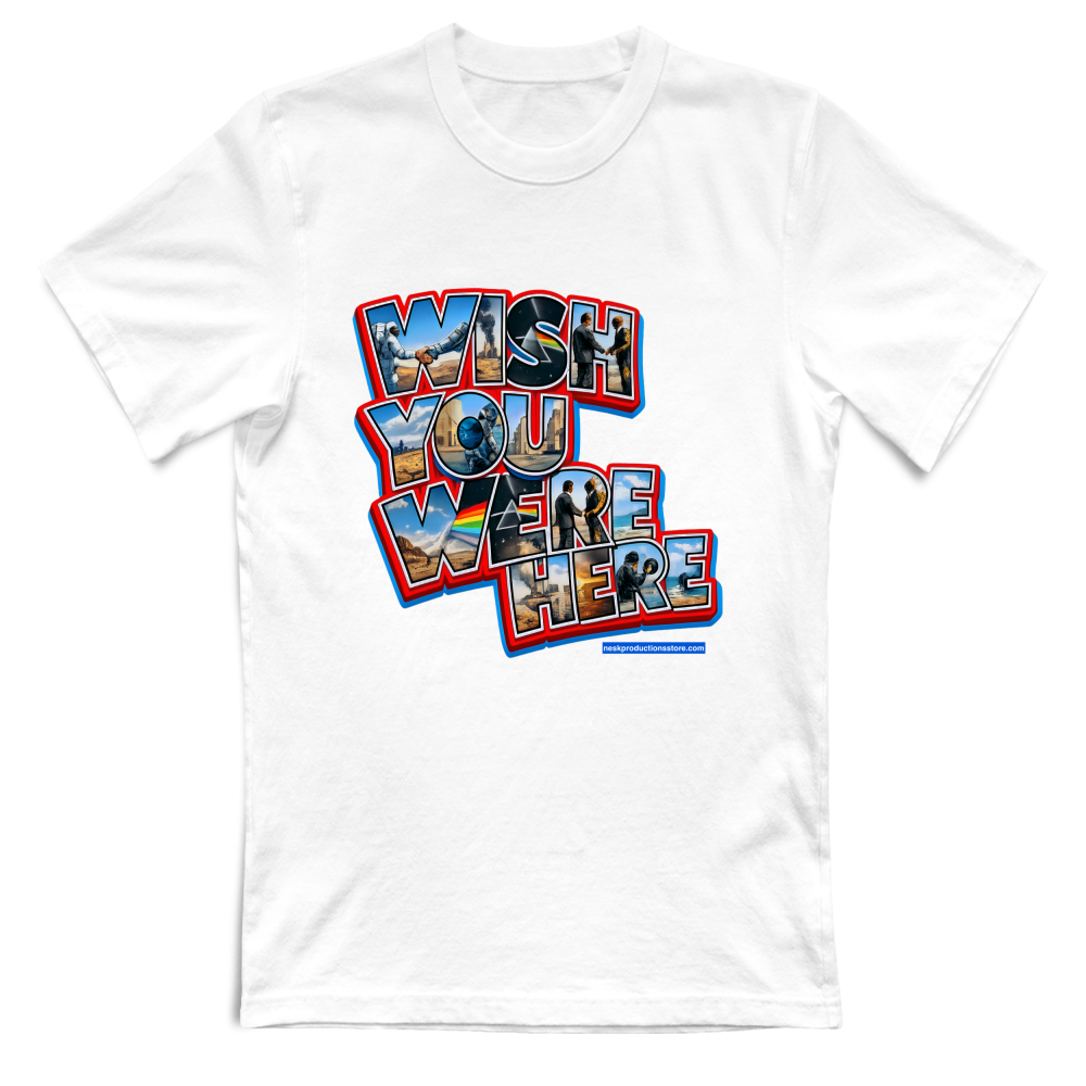 T-Shirt Unisex Large linea wish you were here A