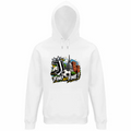 Felpa Organica Unisex Cappuccio linea Juve fino alla fine
