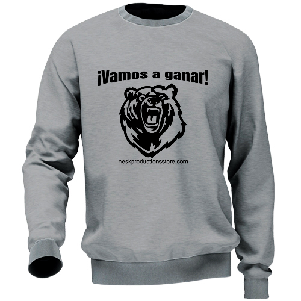 Felpa Unisex linea vamos a ganar