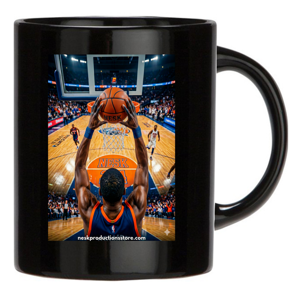 Tazza Nera linea basket