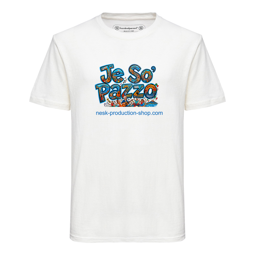 T-Shirt Unisex Canapa linea je so pazzo