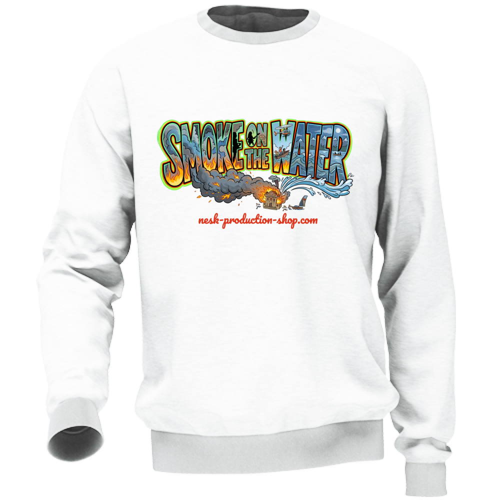 Felpa Unisex linea smoke on the water