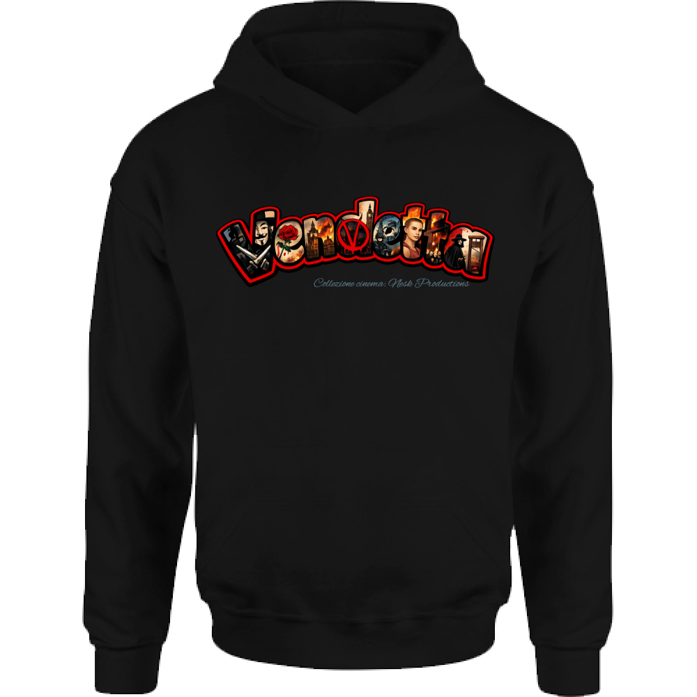 Felpa Bambino con Cappuccio linea vendetta