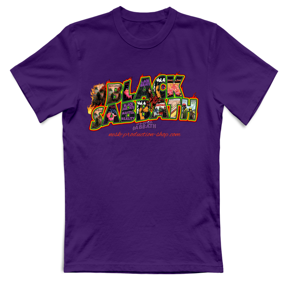 T-Shirt Unisex linea black sabbath