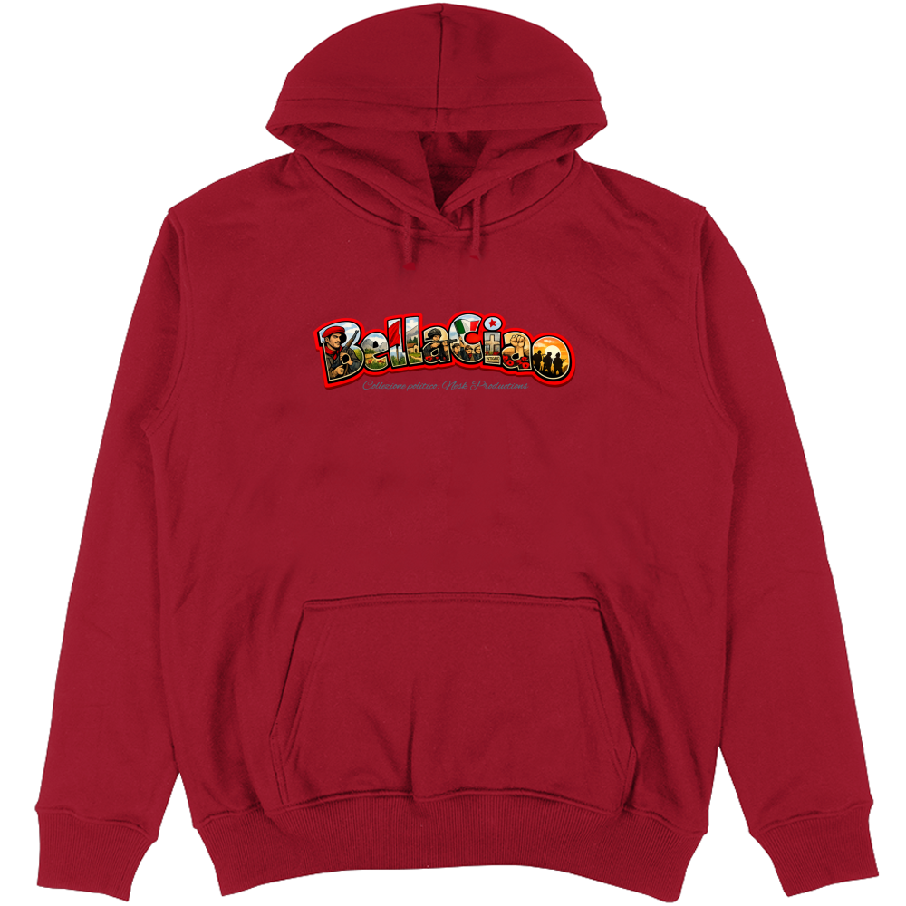 Felpa Unisex con Cappuccio linea bella ciao