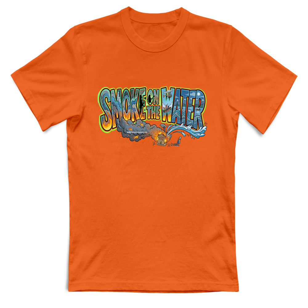 T-Shirt Unisex linea smoke on the water A