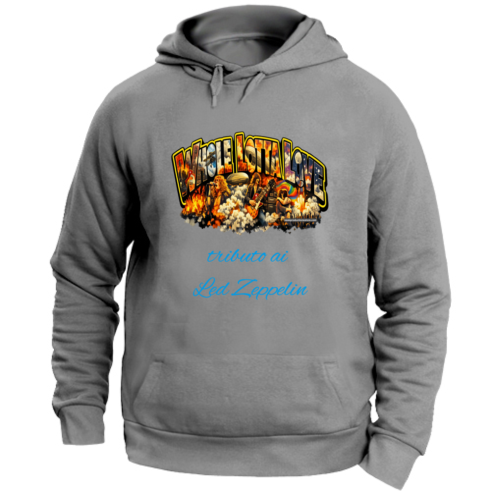 Felpa con Cappuccio Unisex Large linea Whole lotta love