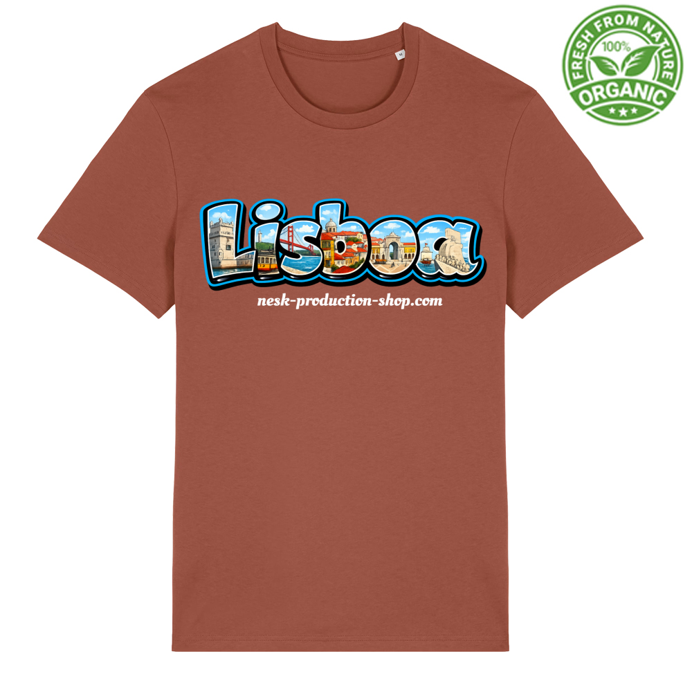 T-Shirt Unisex Organica linea lisboa
