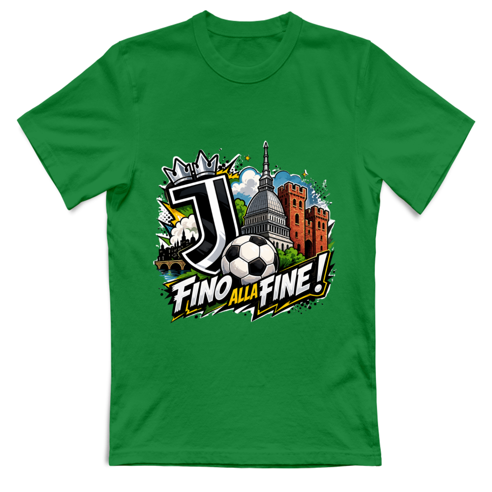 T-Shirt Unisex linea Juve fino alla fine