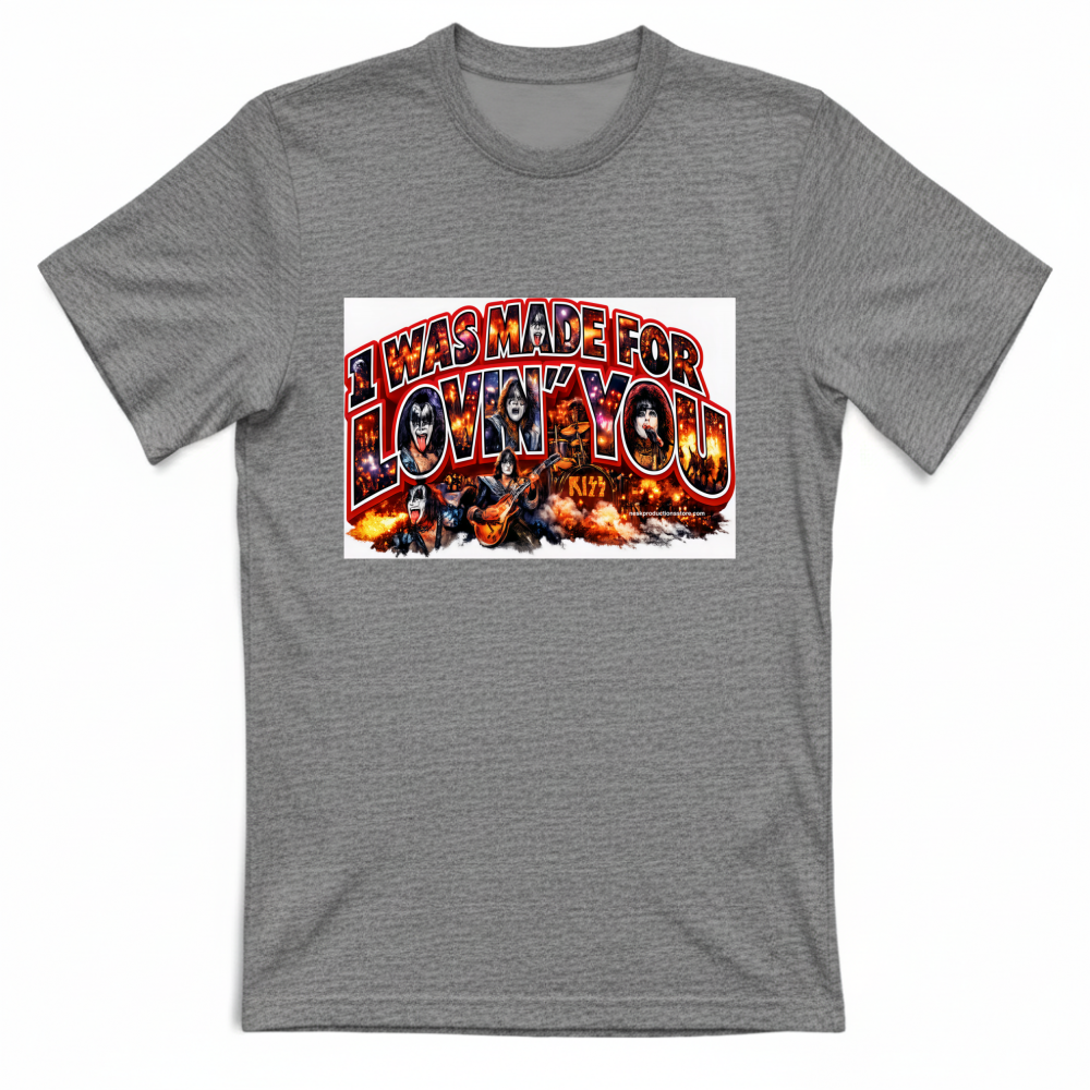 T-Shirt Unisex linea i was made for lovin you 1A