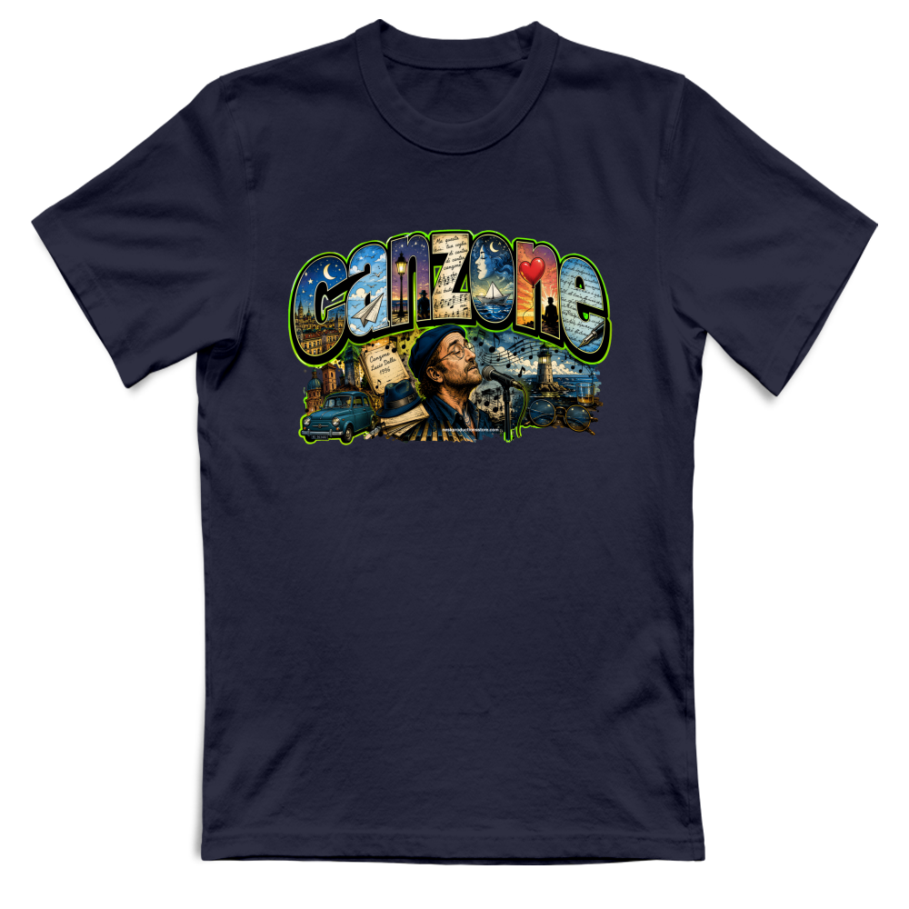 T-Shirt Unisex linea Canzone Dalla