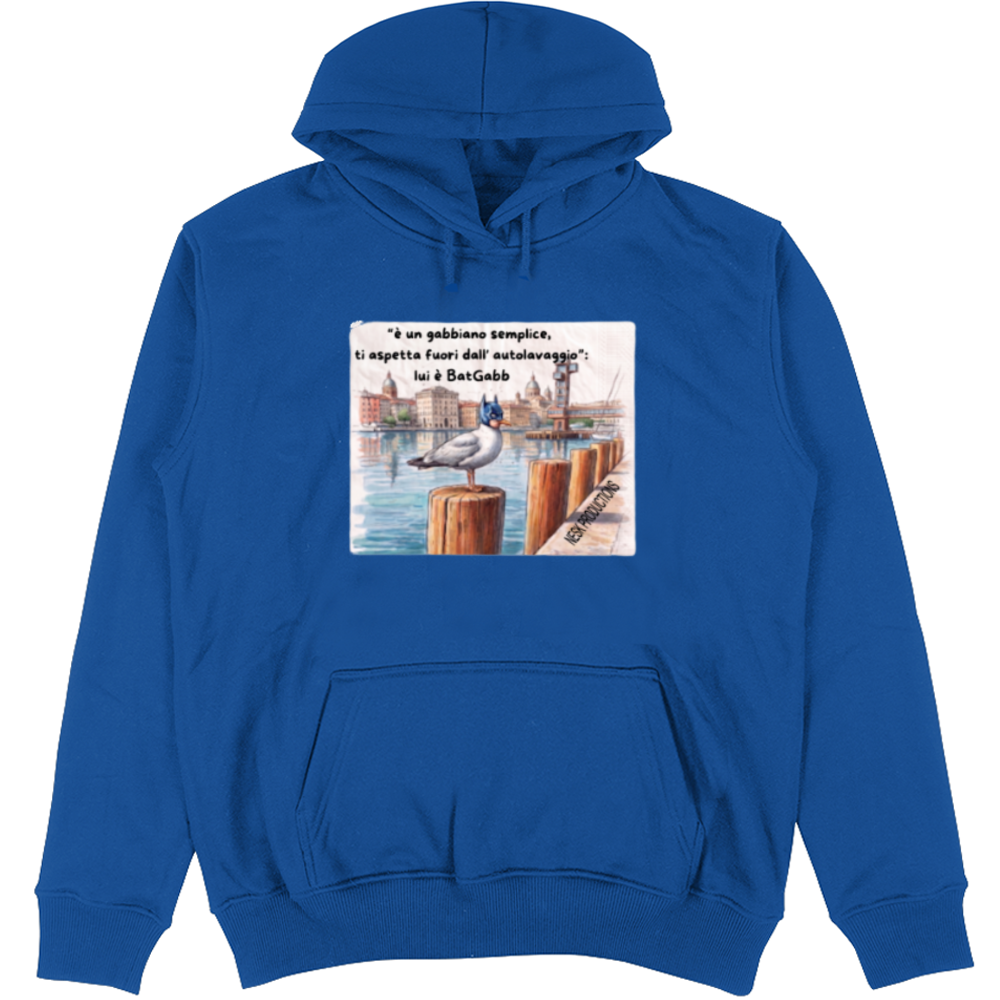 Felpa Unisex con Cappuccio T-Shirt BatGabb Will Returns