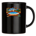 Tazza Nera T-Shirt Un Mondo Migliore