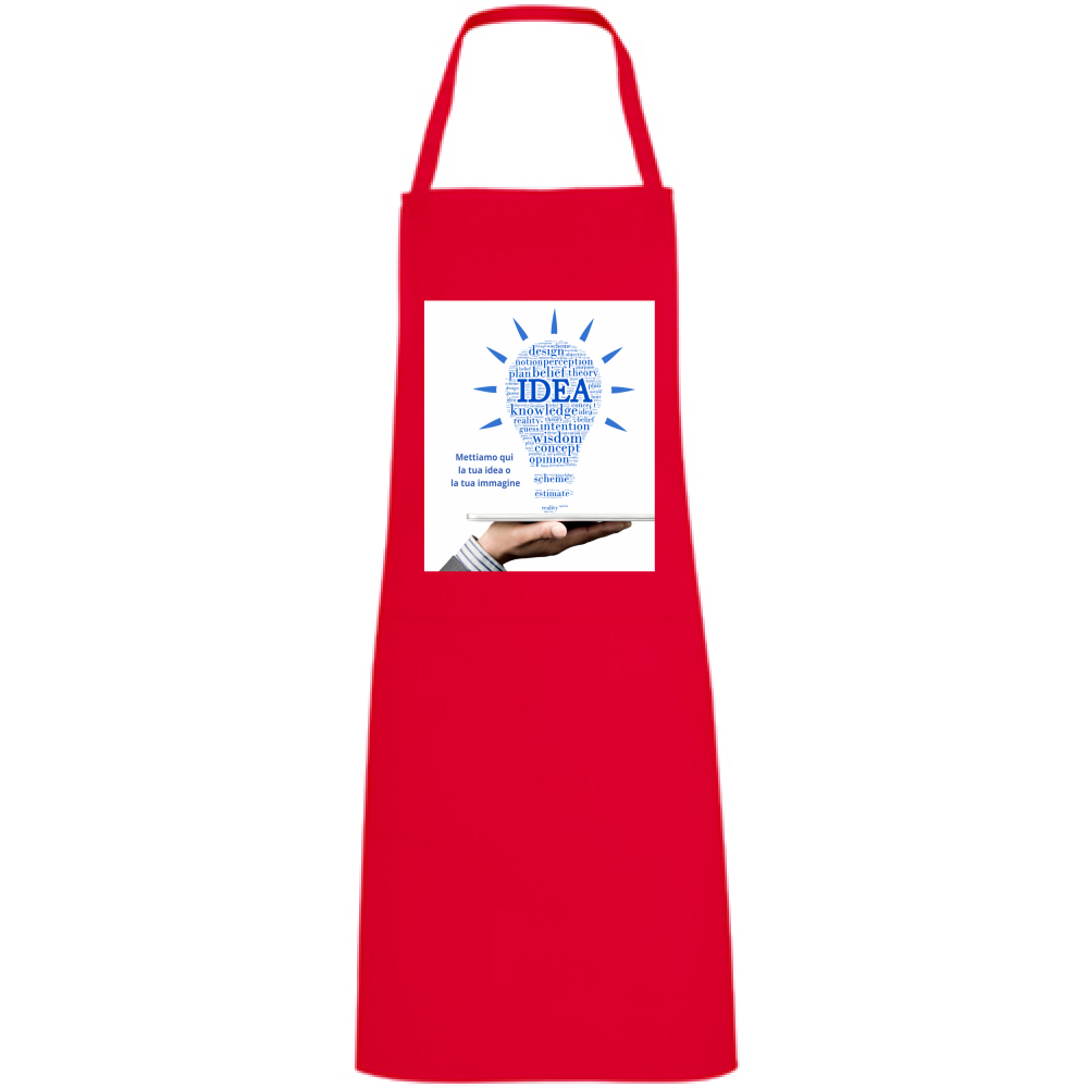Grembiule Unisex grembiule cucina tua idea