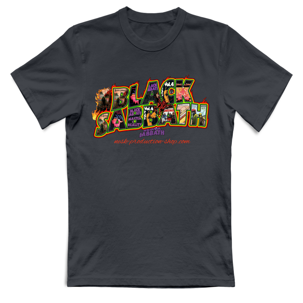 T-Shirt Unisex linea black sabbath