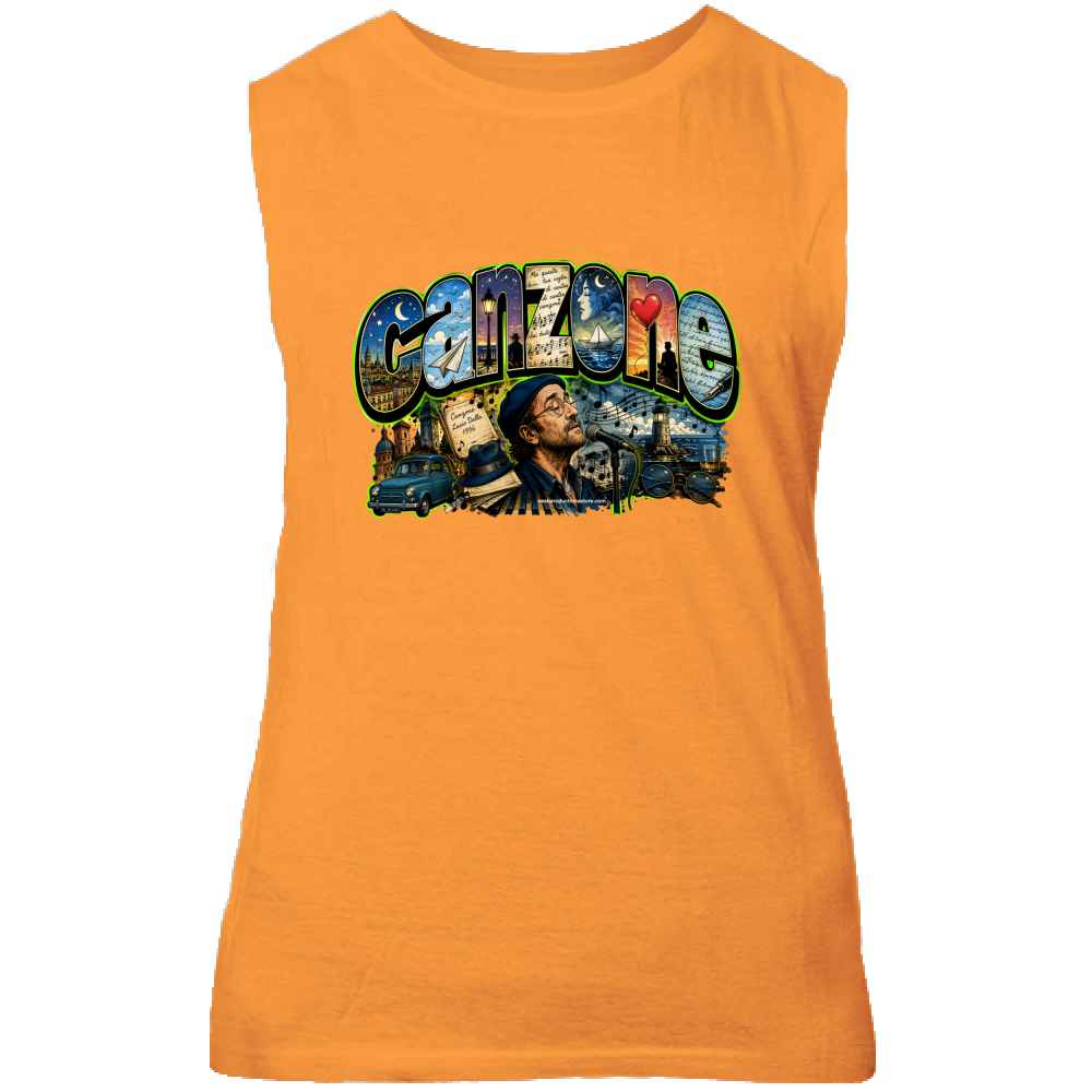 Canotta Unisex linea Canzone Dalla