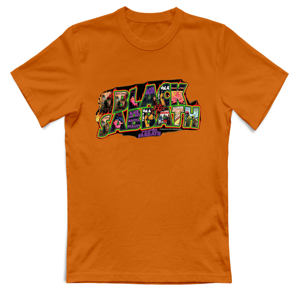 T-Shirt Unisex linea Black Sabbath A