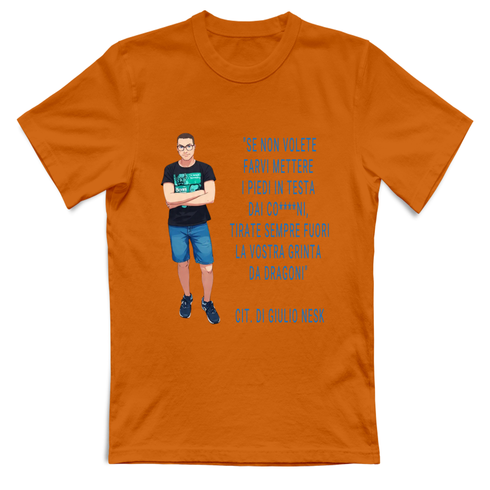 T-Shirt Unisex T-Shirt con una Frase Motivazionale