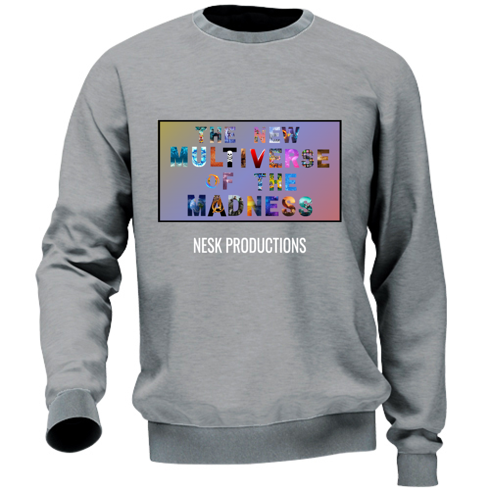 Felpa Unisex T-Shirt del Multiverso con Sfondo a Colori