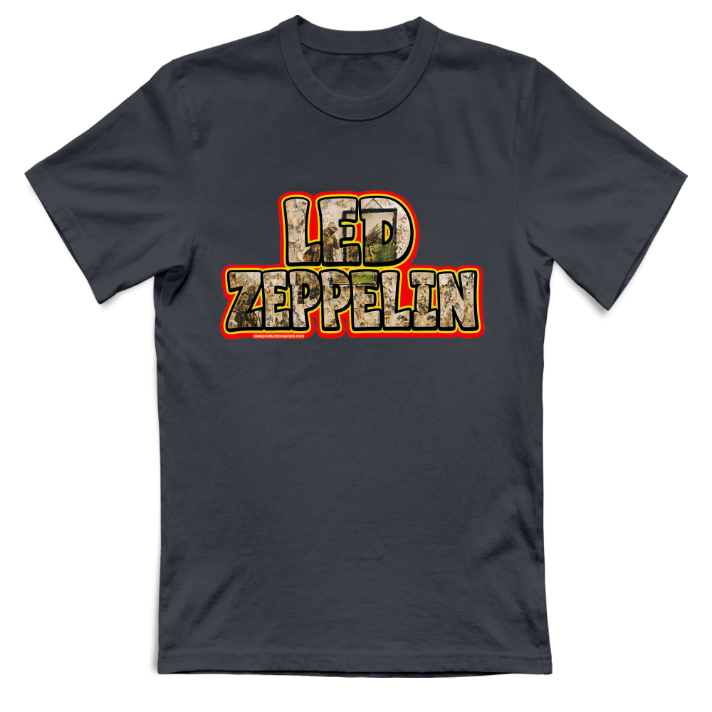 T-Shirt Unisex Large linea Led Zeppelin  A