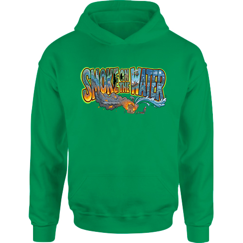 Felpa Bambino con Cappuccio linea smoke on the water A