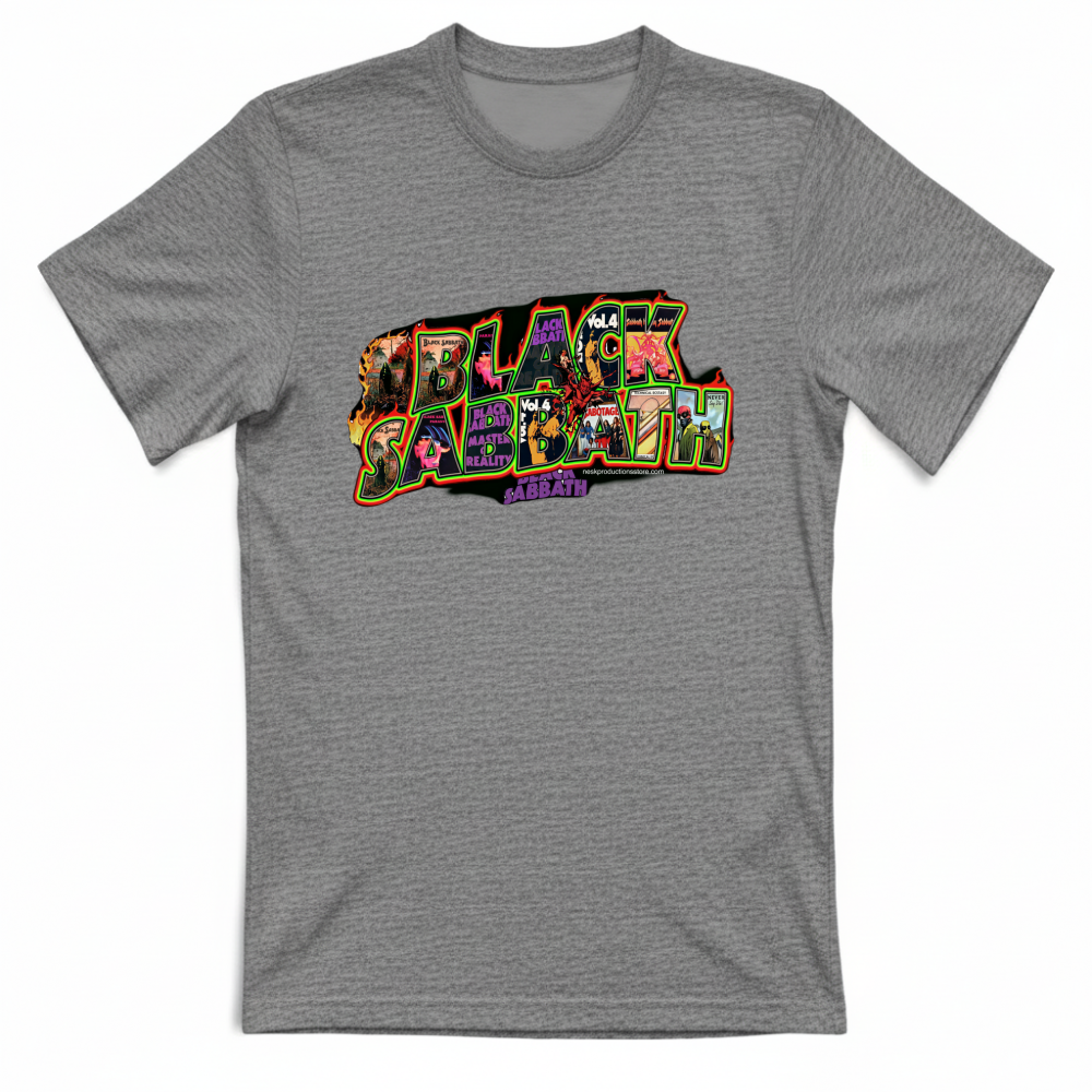 T-Shirt Unisex linea Black Sabbath A