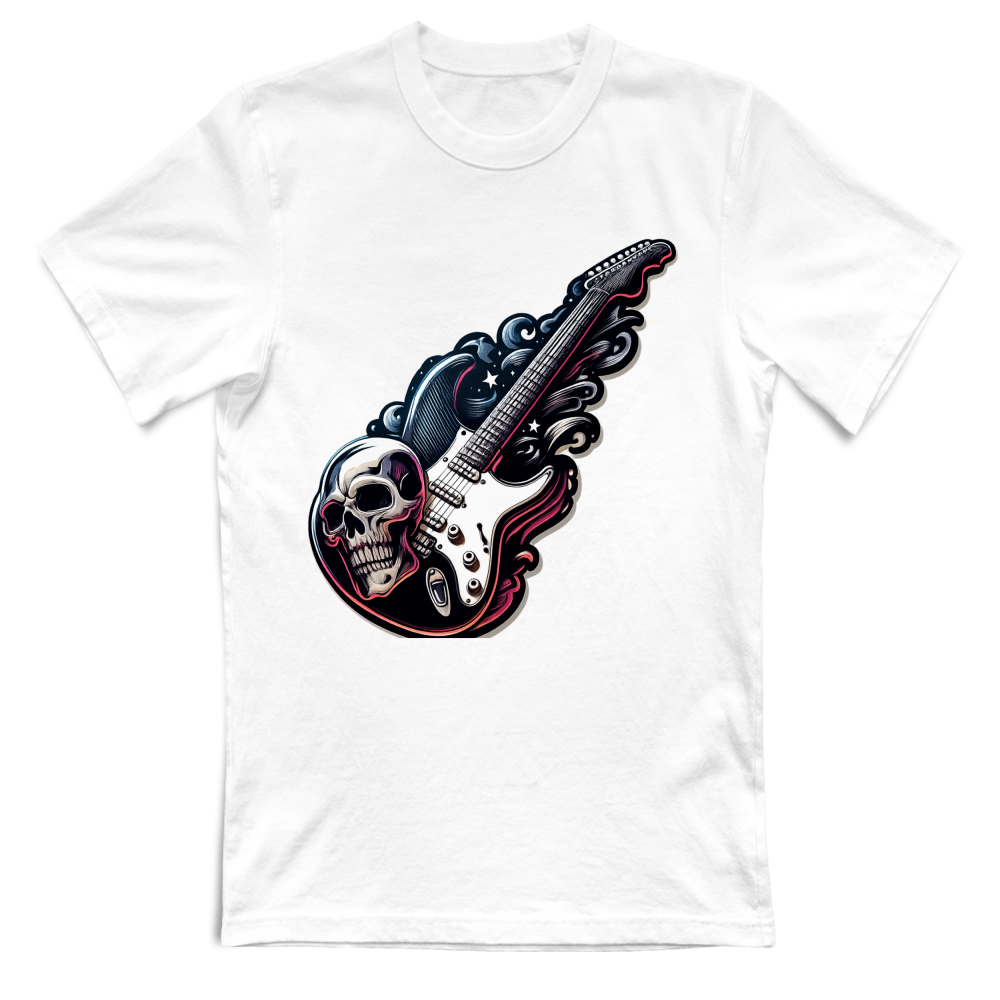 T-Shirt Bambino linea chitarra rock