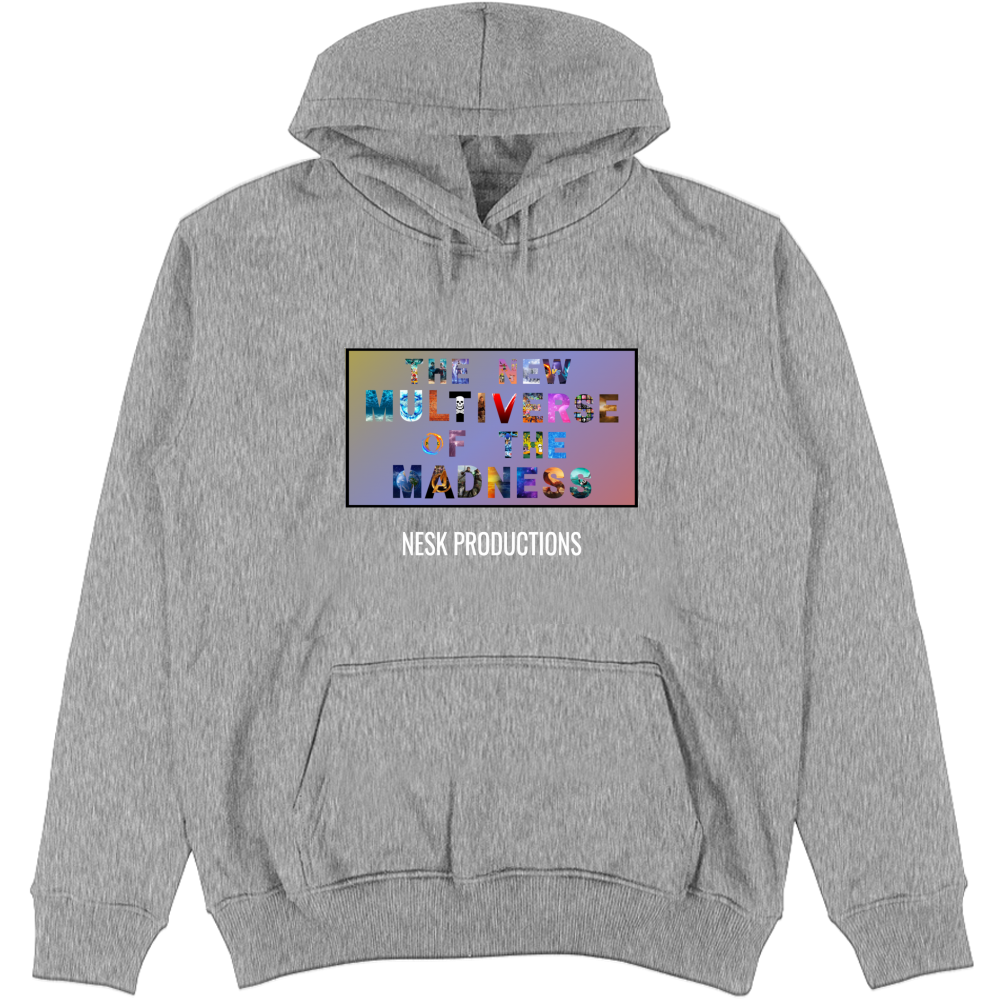 Felpa Unisex con Cappuccio T-Shirt del Multiverso con Sfondo a Colori