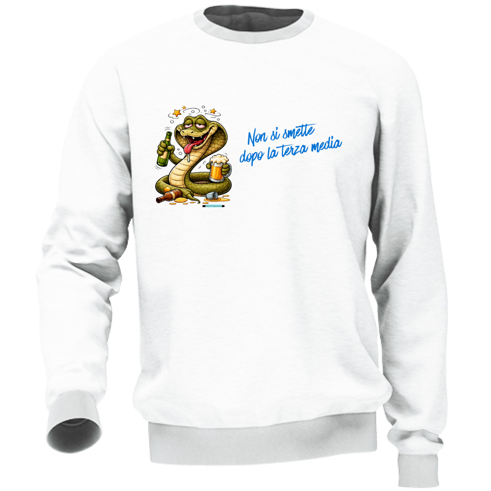 Felpa Unisex linea terza media