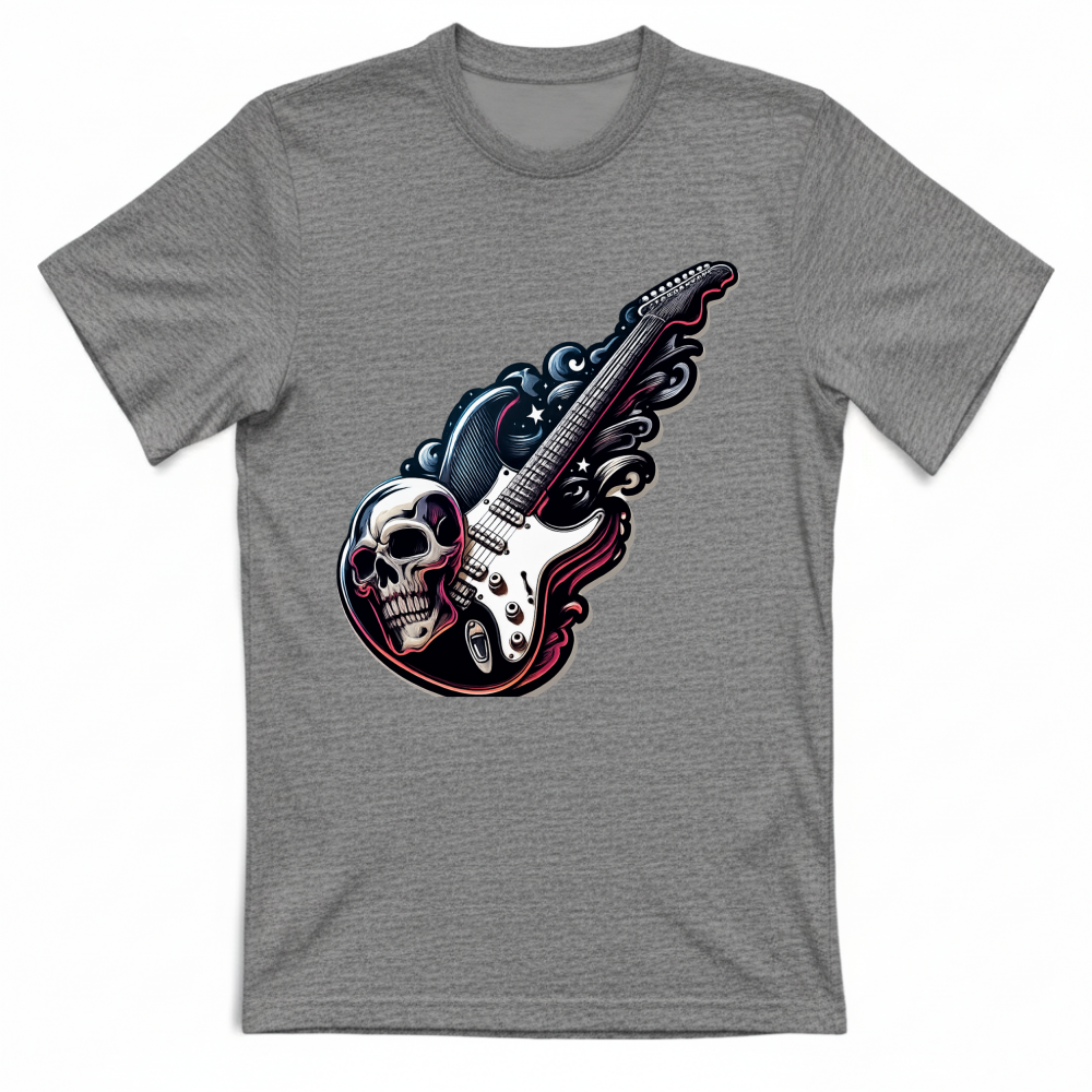 T-Shirt Bambino linea chitarra rock
