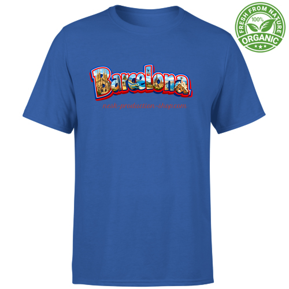 T-Shirt Unisex Organic linea Barcellona