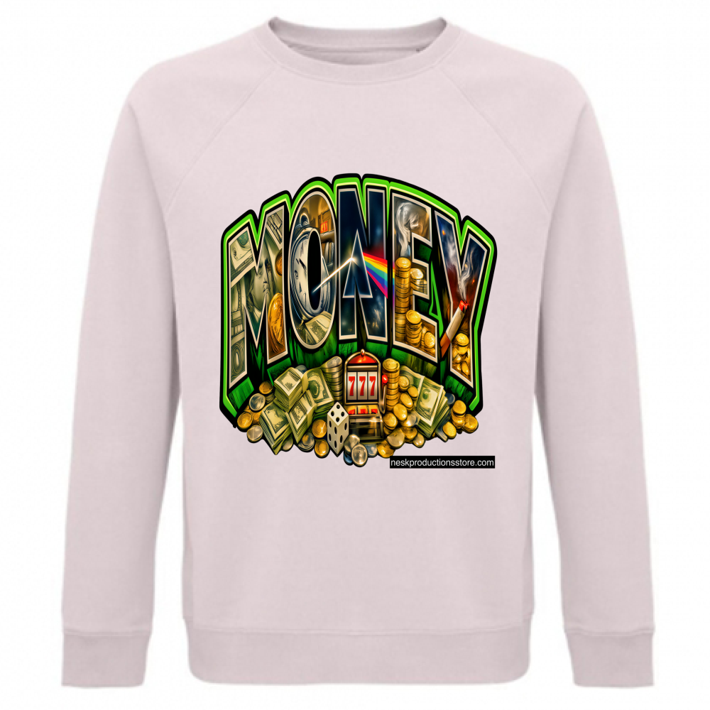 Felpa Unisex Organica linea Money A
