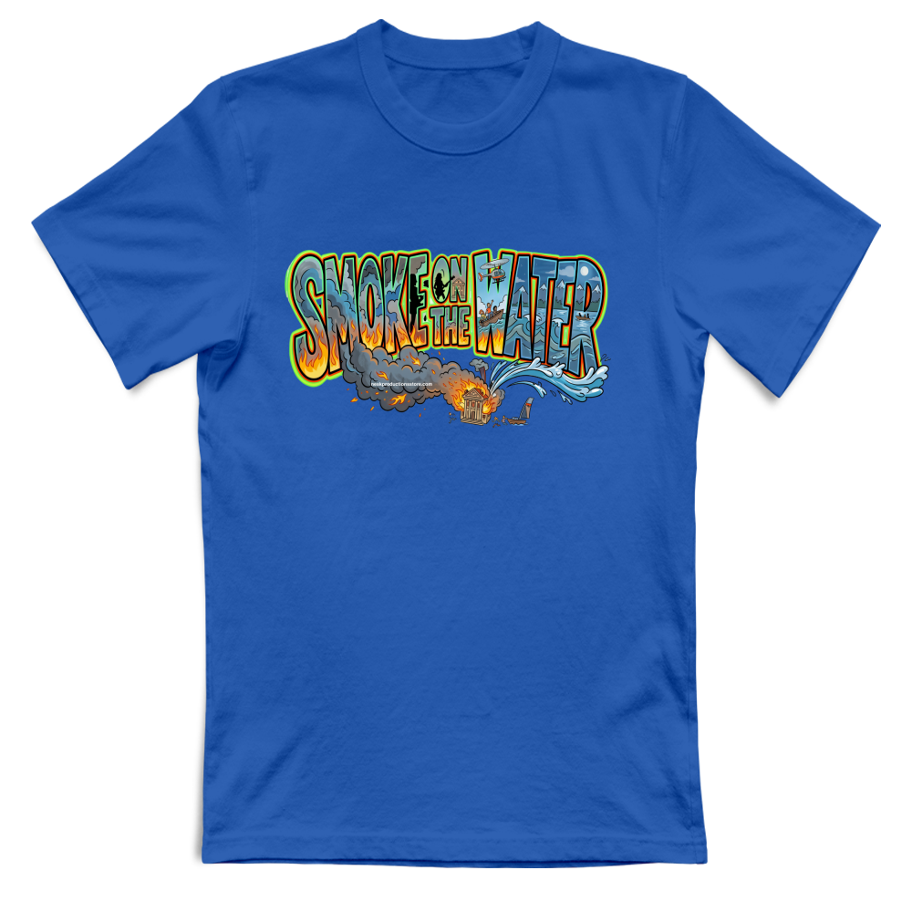 T-Shirt Bambino linea smoke on the water A