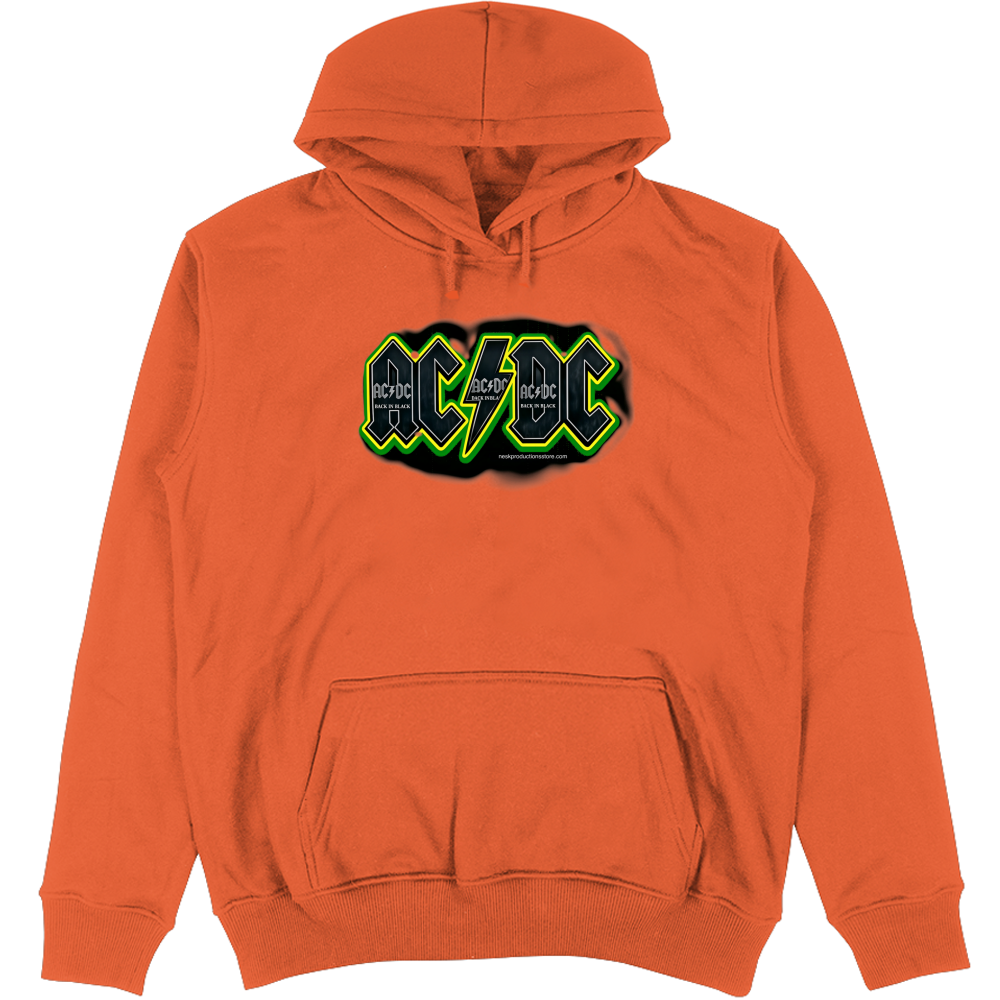 Felpa Unisex con Cappuccio linea AC/DC   A