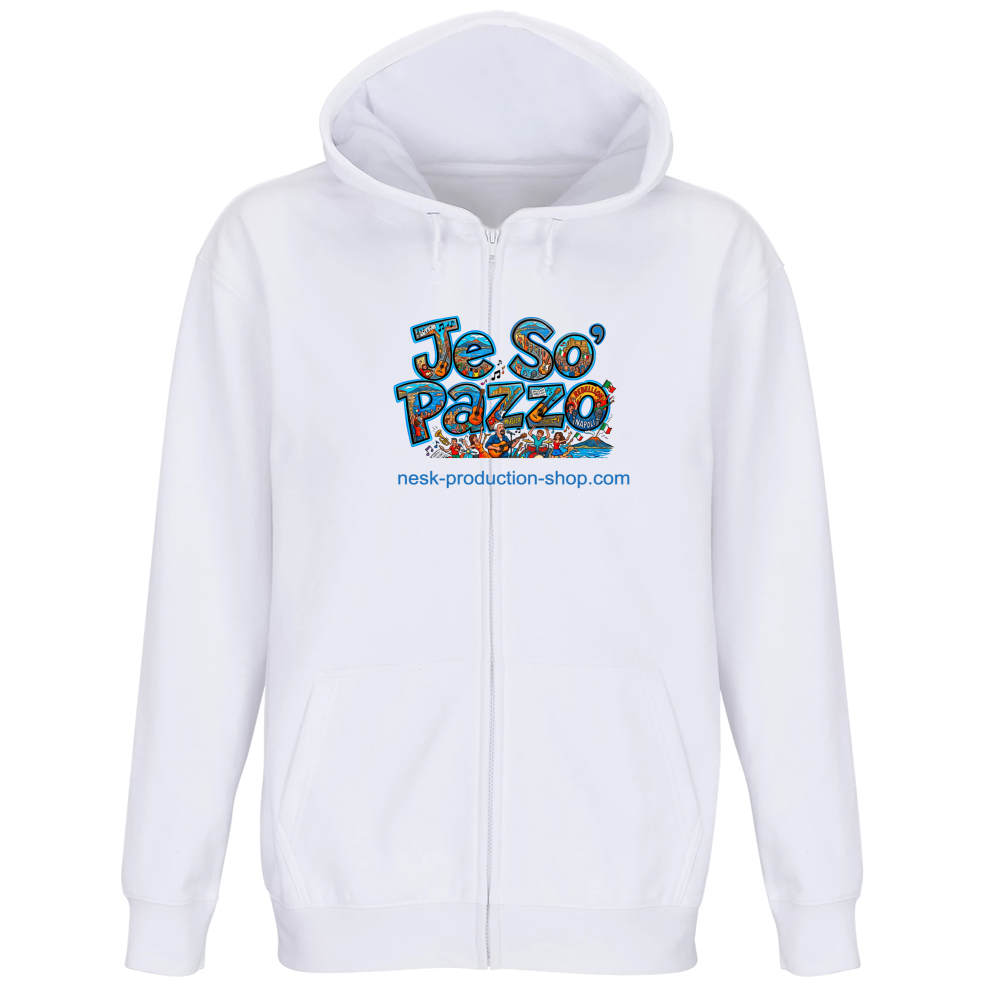 Felpa Premium Cappuccio Zip linea je so pazzo