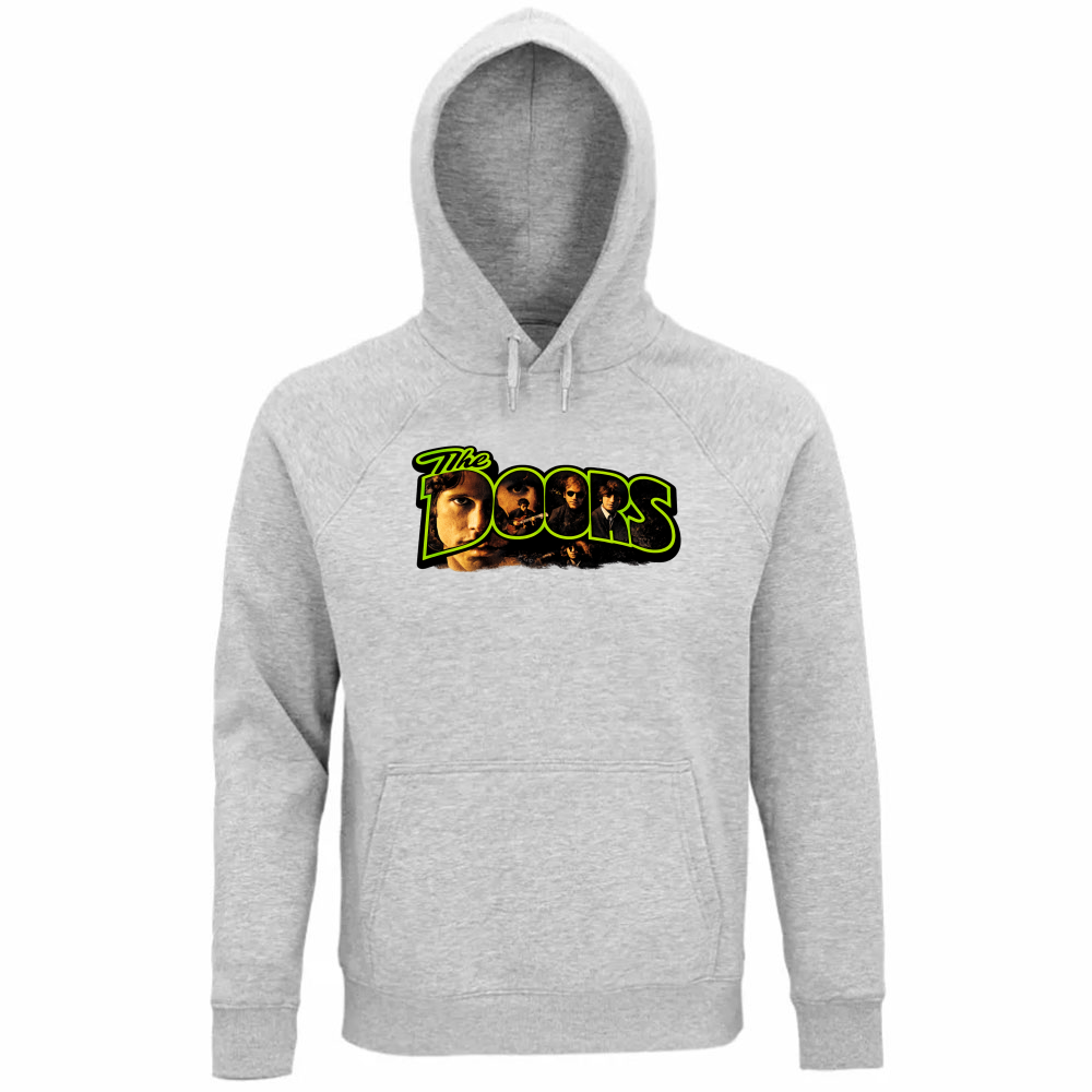 Felpa Organica Unisex Cappuccio linea doors