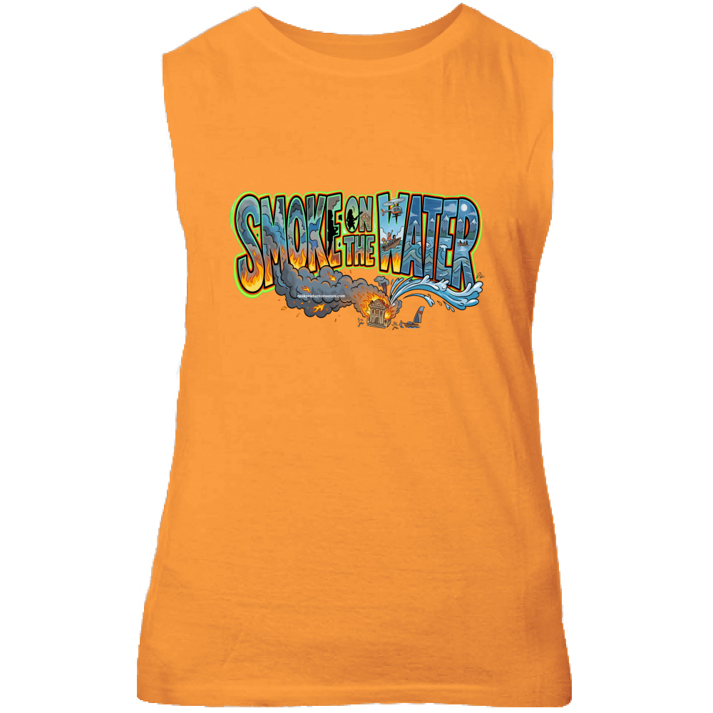 Canotta Unisex linea smoke on the water A