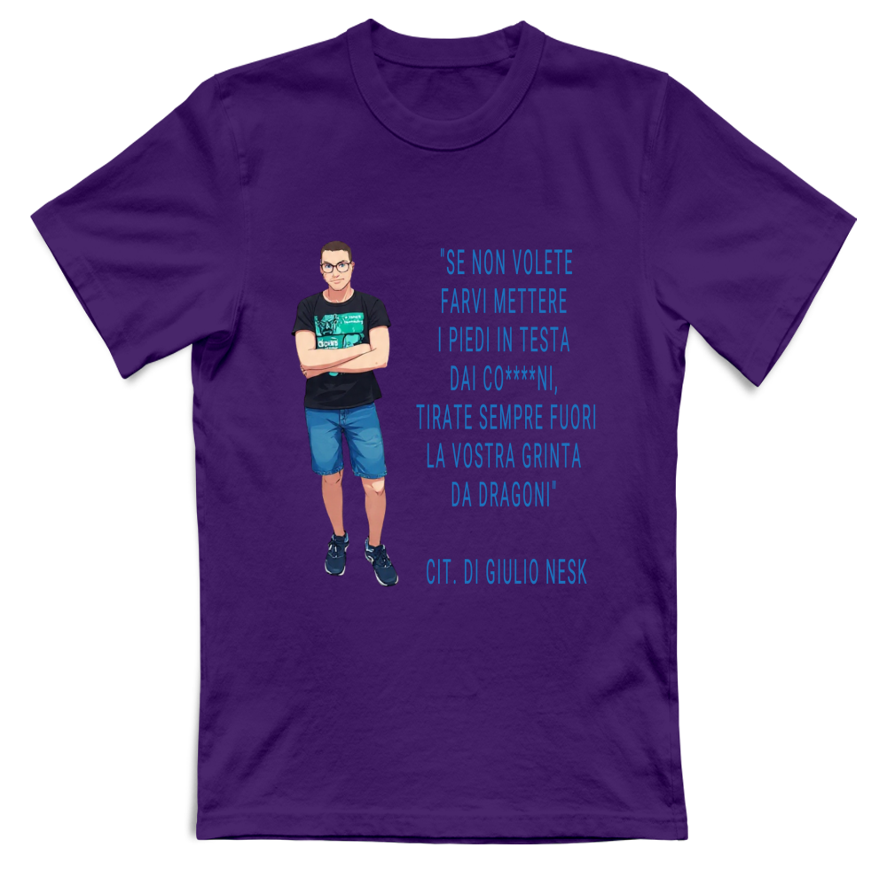 T-Shirt Unisex T-Shirt con una Frase Motivazionale