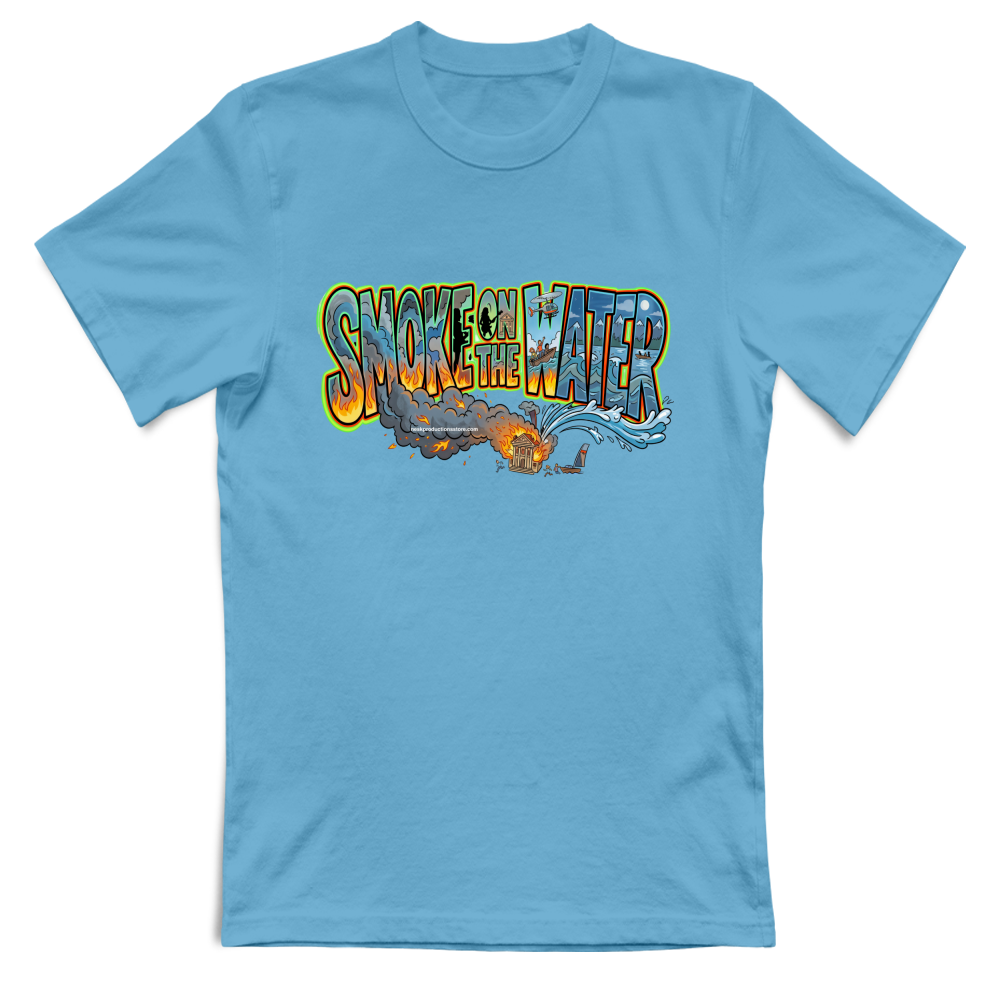 T-Shirt Unisex linea smoke on the water A