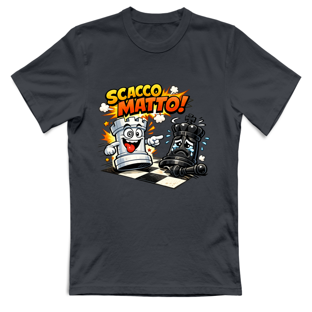 T-Shirt Unisex Linea scaccomatto